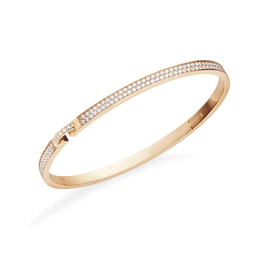 [Plus&Max]LIENS VIDENCE DIAMOND PAVED BRACELET