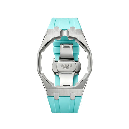 [Plus&Max]Royal Oak Pop Exclusive Steel Case & Silicone Strap With Cradle