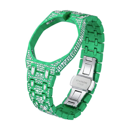 [Plus&Max]Royal Oak Pop Exclusive Bioceramic Case & Bioceramic Strap Full Diamond