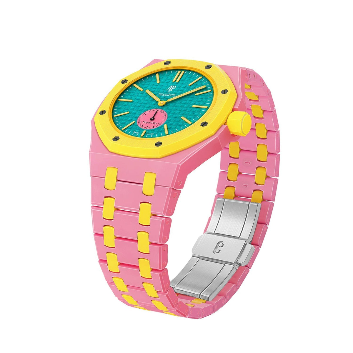 [Plus&Max]Royal Oak Pop Exclusive Bioceramic Case & Bioceramic Strap Mix Color