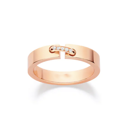 [Plus&Max]ALLIANCE LIENS VIDENCE DIAMOND 4MM RING