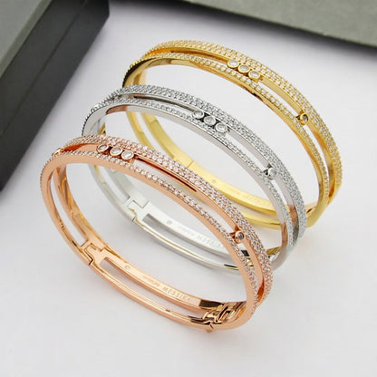 [Plus&Max]Move Romane pavé bangle