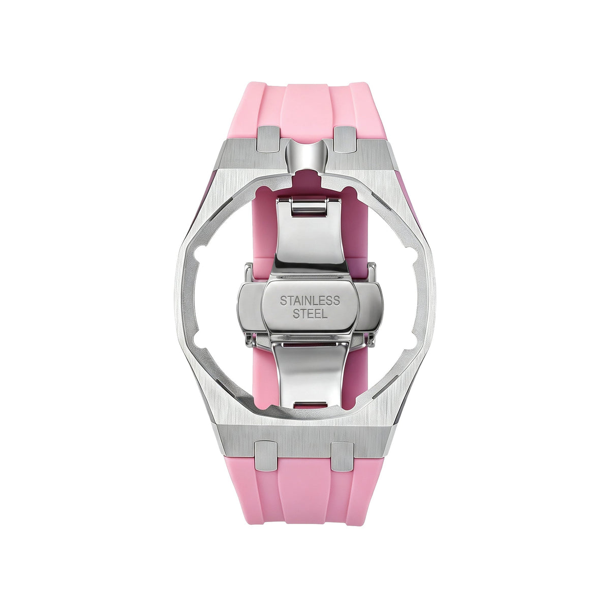 [Plus&Max]Royal Oak Pop Exclusive Steel Case & Silicone Strap With Cradle