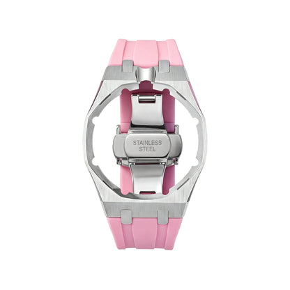 [Plus&Max]Royal Oak Pop Exclusive Steel Case & Silicone Strap With Cradle