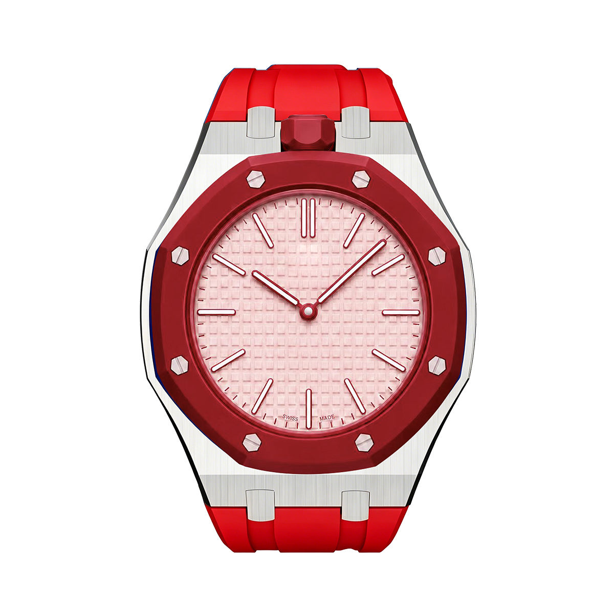 [Plus&Max]ROYAL OAK POP EXCLUSIVE STEEL CASE & SILICONE STRAP