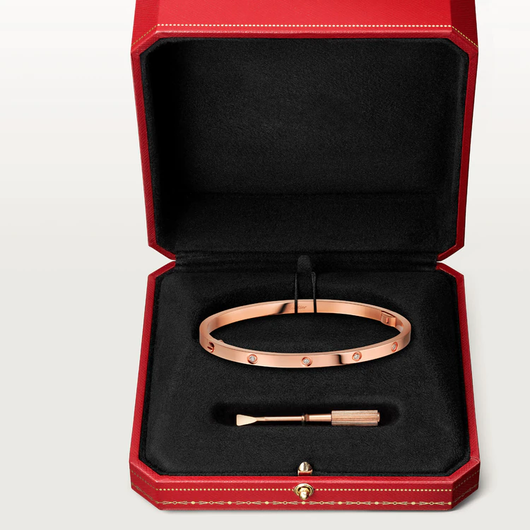 [Plus&Max]LOVE BRACELET 3.65MM 10 DIAMONDS