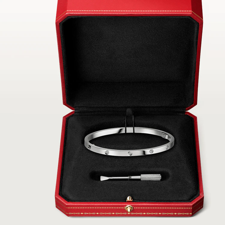 [Plus&Max]LOVE BRACELET 3.65MM 10 DIAMONDS