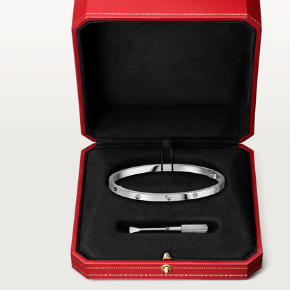 [Plus&Max]LOVE BRACELET 3.65MM 10 DIAMONDS