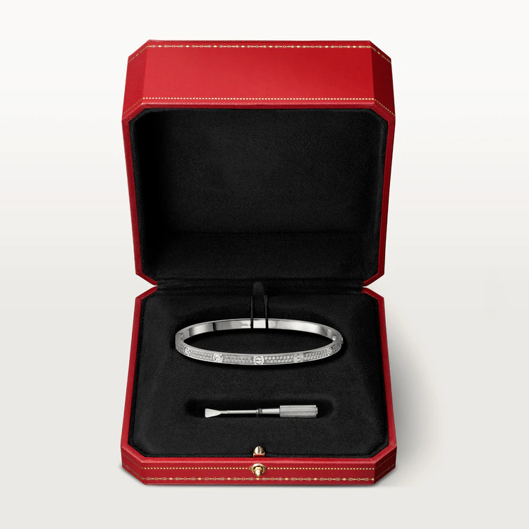 [Plus&Max]LOVE BRACELET 3.65MM DIAMOND-PAVED