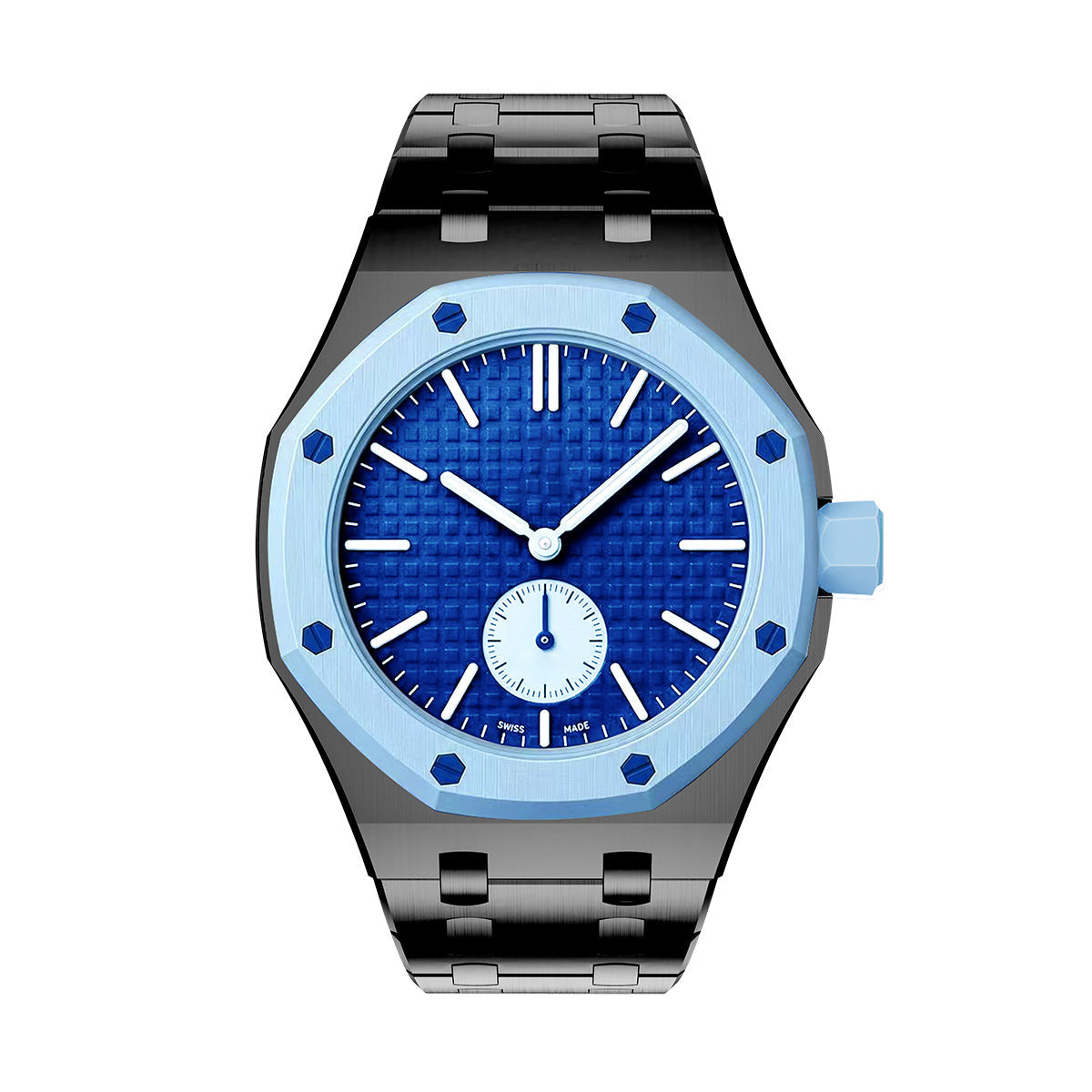 [Plus&Max]OAK POP EXCLUSIVE BLACK STEEL STRAP