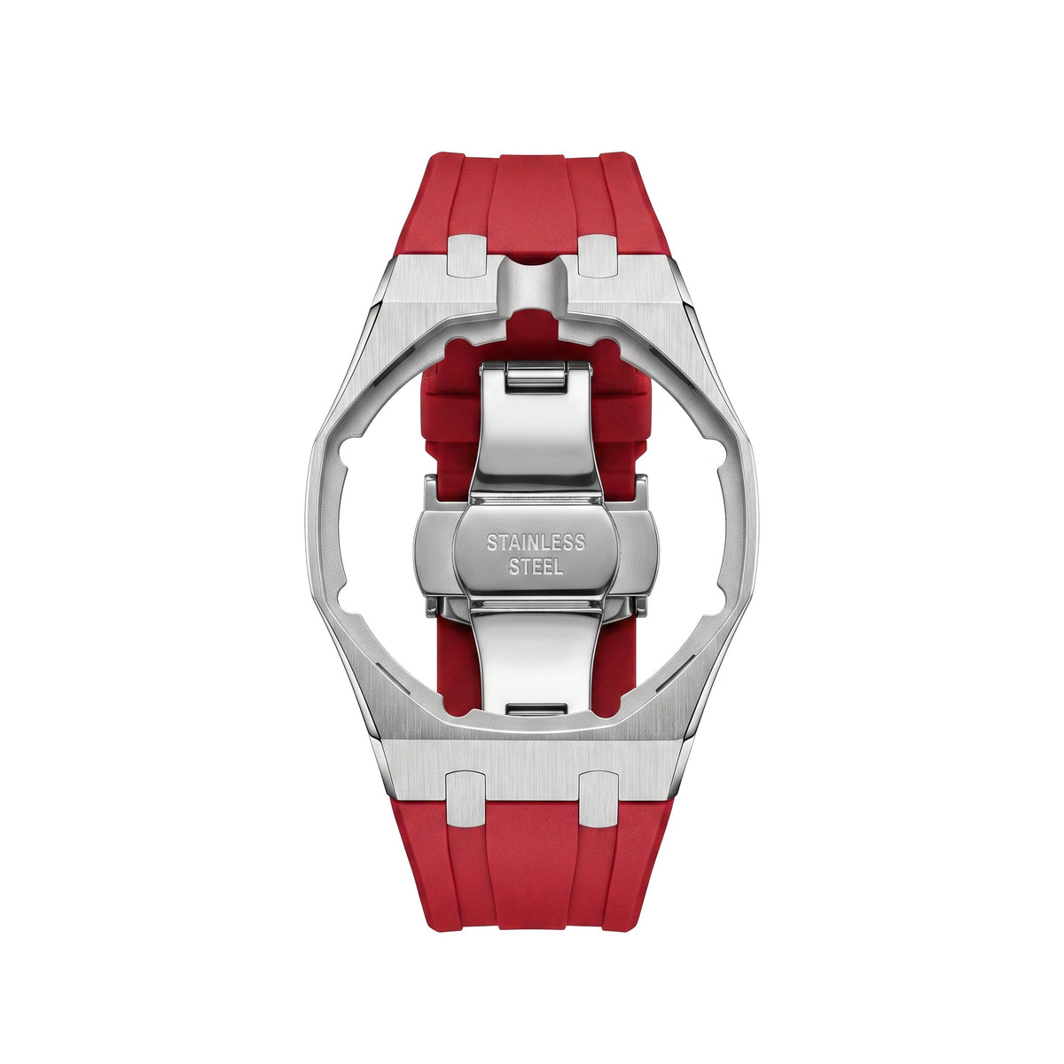 [Plus&Max]Royal Oak Pop Exclusive Steel Case & Silicone Strap With Cradle
