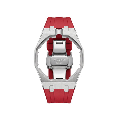 [Plus&Max]Royal Oak Pop Exclusive Steel Case & Silicone Strap With Cradle