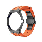 Royal Oak Pop Black Steel Case & Silicone Strap