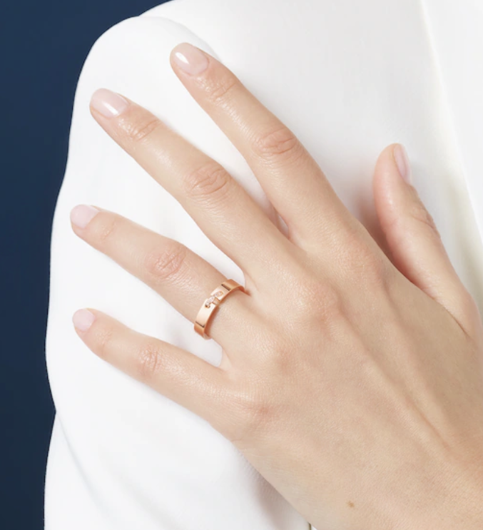 [Plus&Max]ALLIANCE LIENS VIDENCE DIAMOND 4MM RING