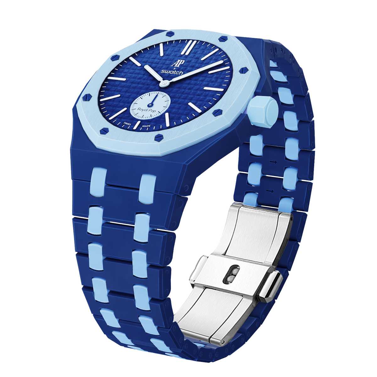 [Plus&Max]Royal Oak Pop Exclusive Bioceramic Case & Bioceramic Strap Mix Color