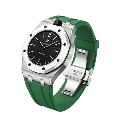 [Plus&Max]Royal Oak Pop Exclusive Steel Case & Silicone Strap With Cradle