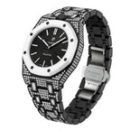 Royal Oak Pop Exclusive Bioceramic Case & Bioceramic Strap Full Diamond