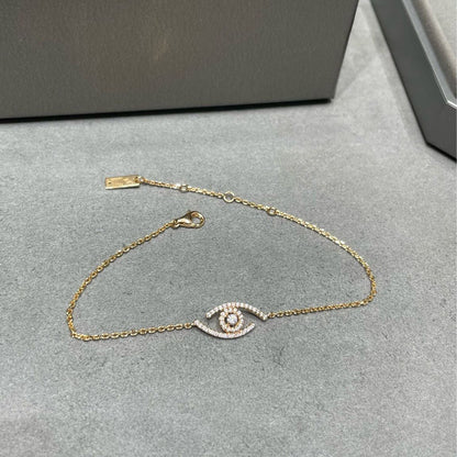 [Plus&Max]Lucky Eye Pave-Set Diamond Bracelet