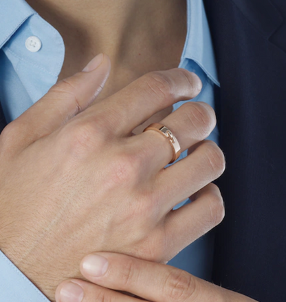 [Plus&Max]ALLIANCE LIENS VIDENCE 4MM RING