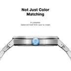 Royal Oak Pop Exclusive Steel Case & Strap Full‑wrap Embedded Watch Band
