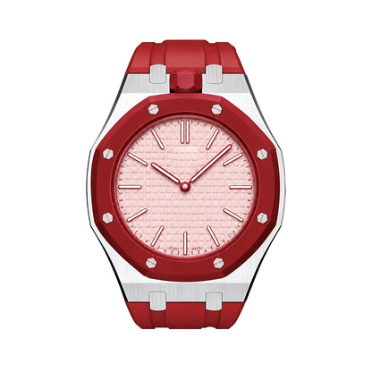 [Plus&Max]ROYAL OAK POP EXCLUSIVE STEEL CASE & SILICONE STRAP