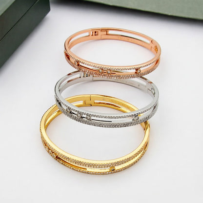 [Plus&Max]Move Romane pavé bangle