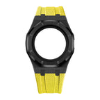Steel Case & Fluoroelastomer Strap Full‑wrap Embedded Watch Band
