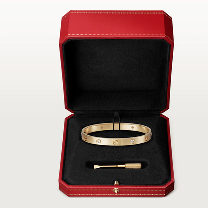 [Plus&Max]LOVE BRACELET 6.1MM 4 DIAMONDS