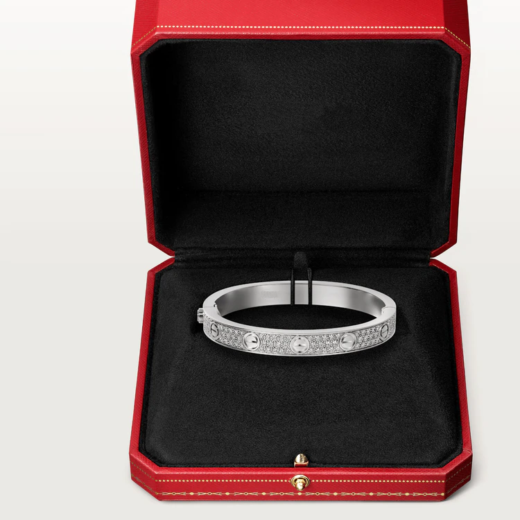 [Plus&Max]LOVE BRACELET 6.1MM DIAMOND-PAVED
