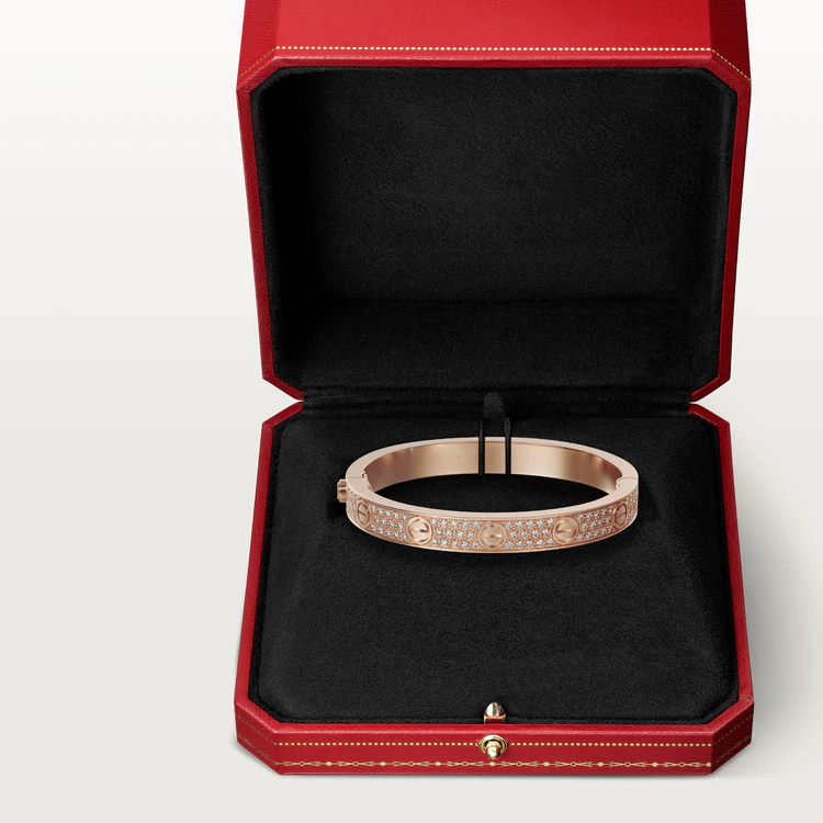 [Plus&Max]LOVE BRACELET 6.1MM DIAMOND-PAVED