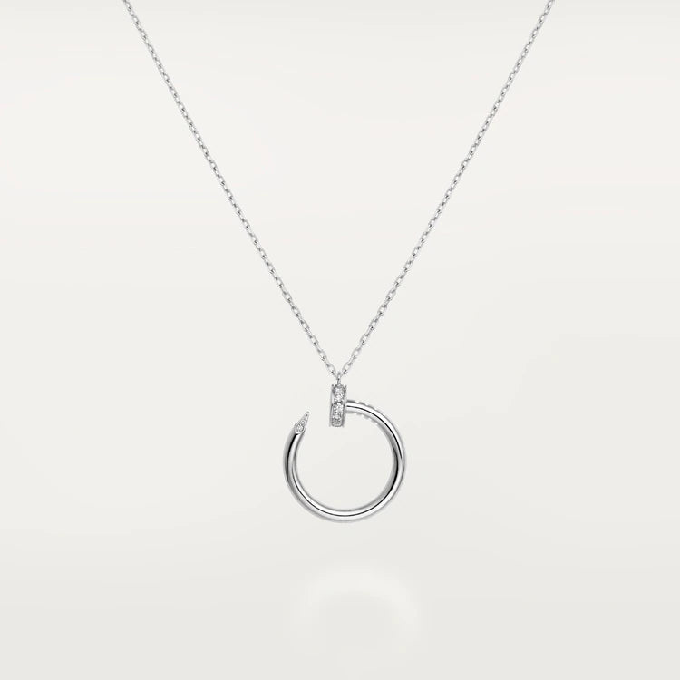 [Plus&Max]JUSTE NECKLACE SILVER