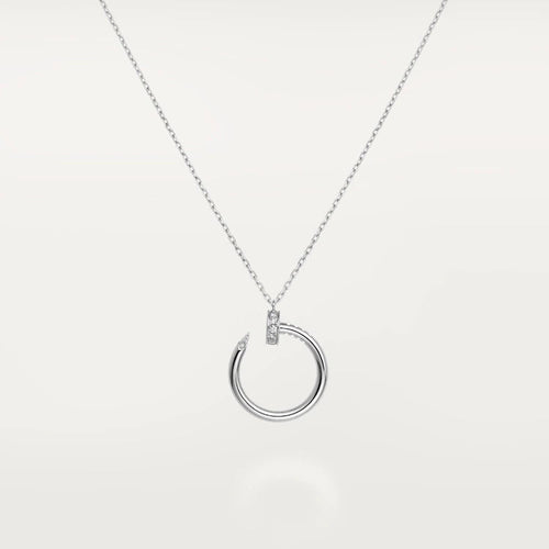 [Plus&Max]JUSTE NECKLACE SILVER