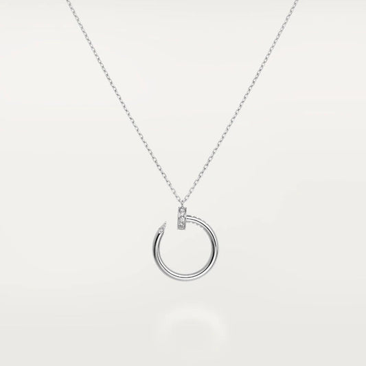 [Plus&Max]JUSTE NECKLACE SILVER
