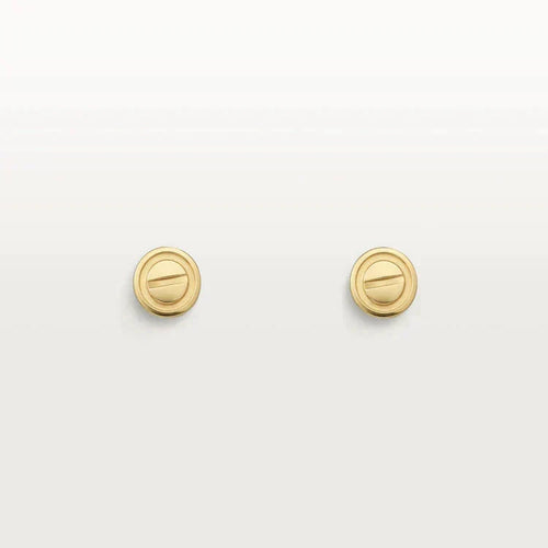 [Plus&Max]LOVE EARRINGS GOLD 10MM