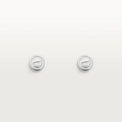 [Plus&Max]LOVE EARRINGS SILVER 10MM