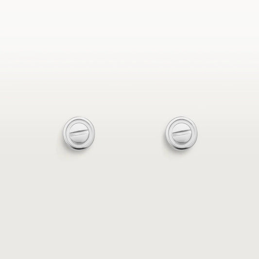 [Plus&Max]LOVE EARRINGS SILVER 10MM