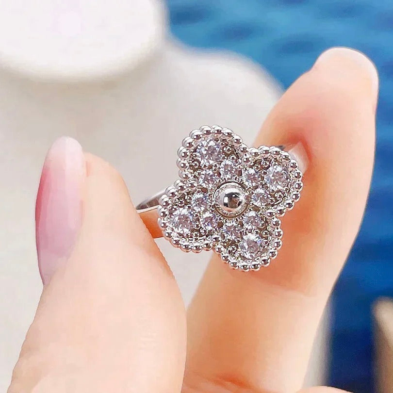 [Plus&Max]CLOVER DIAMOND RING