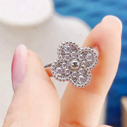 [Plus&Max]CLOVER DIAMOND RING