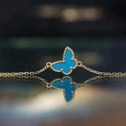 [Plus&Max]BUTTERFLY TURQUOISE BUTTERFLY BRACELET