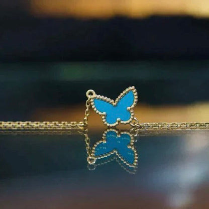 [Plus&Max]BUTTERFLY TURQUOISE BUTTERFLY BRACELET