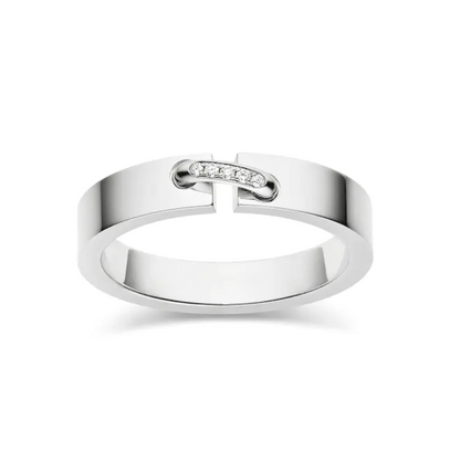 [Plus&Max]ALLIANCE LIENS VIDENCE DIAMOND 4MM RING