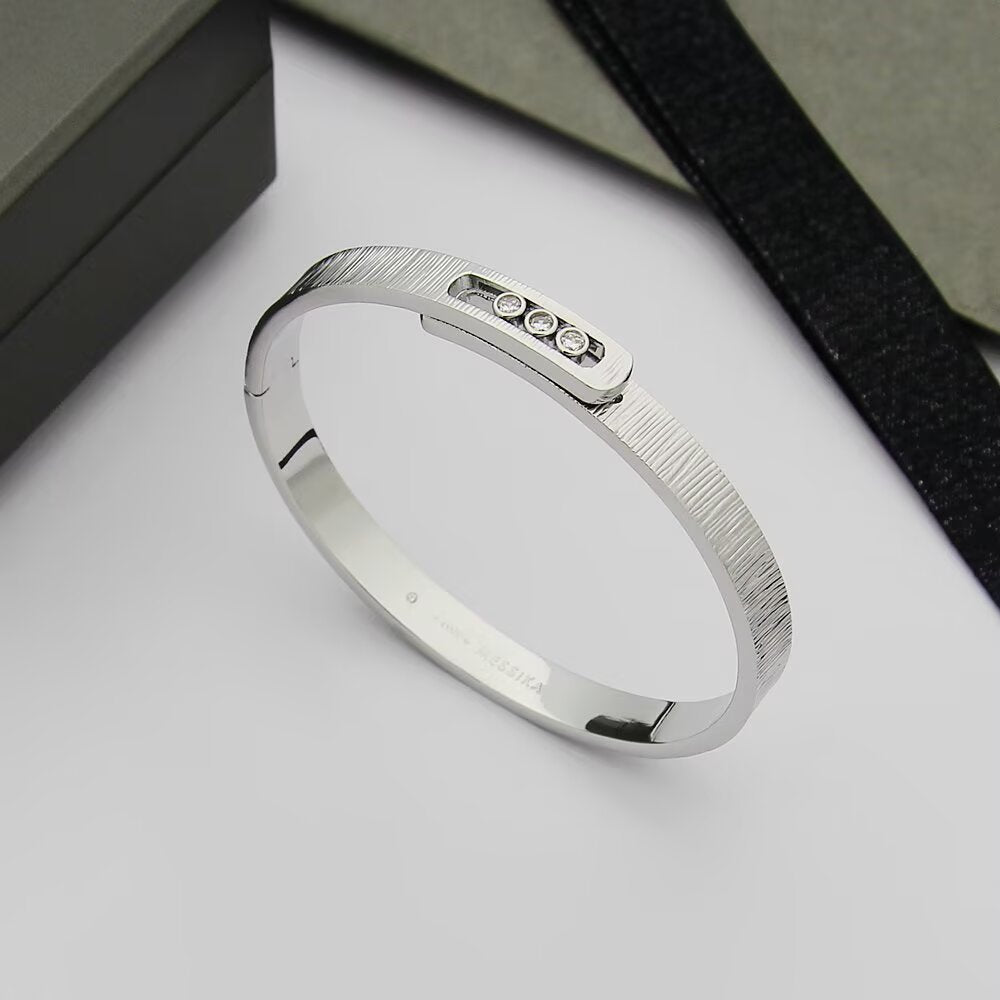 [Plus&Max]Move Noa Ciselé bangle