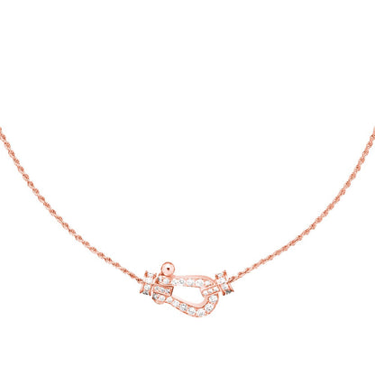 [Plus&Max]FORCE 10 PINK GOLD DIAMOND NECKLACE