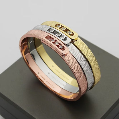 [Plus&Max]Move Noa Ciselé bangle