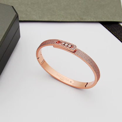 [Plus&Max]Move Noa Full Pavé Diamond Bangle Bracelet