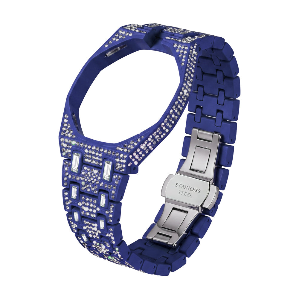 [Plus&Max]Royal Oak Pop Exclusive Bioceramic Case & Bioceramic Strap Full Diamond