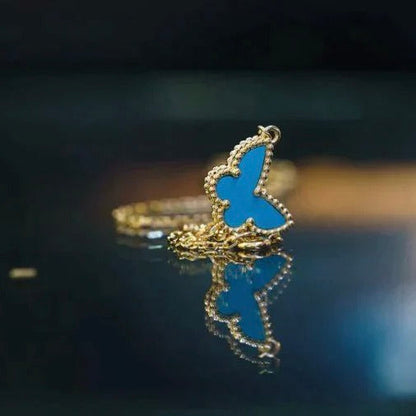 [Plus&Max]BUTTERFLY TURQUOISE BUTTERFLY BRACELET