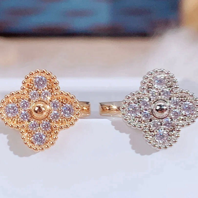 [Plus&Max]CLOVER DIAMOND RING