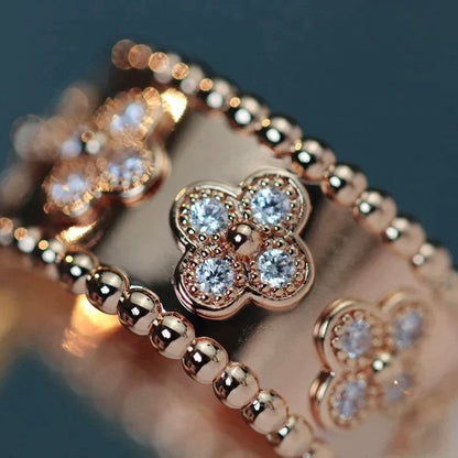 [Plus&Max]CLOVER KALEIDOSCOPE RING 10MM