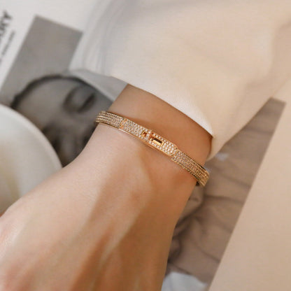 [Plus&Max]KELLY BRACELET DIAMOND PAVED